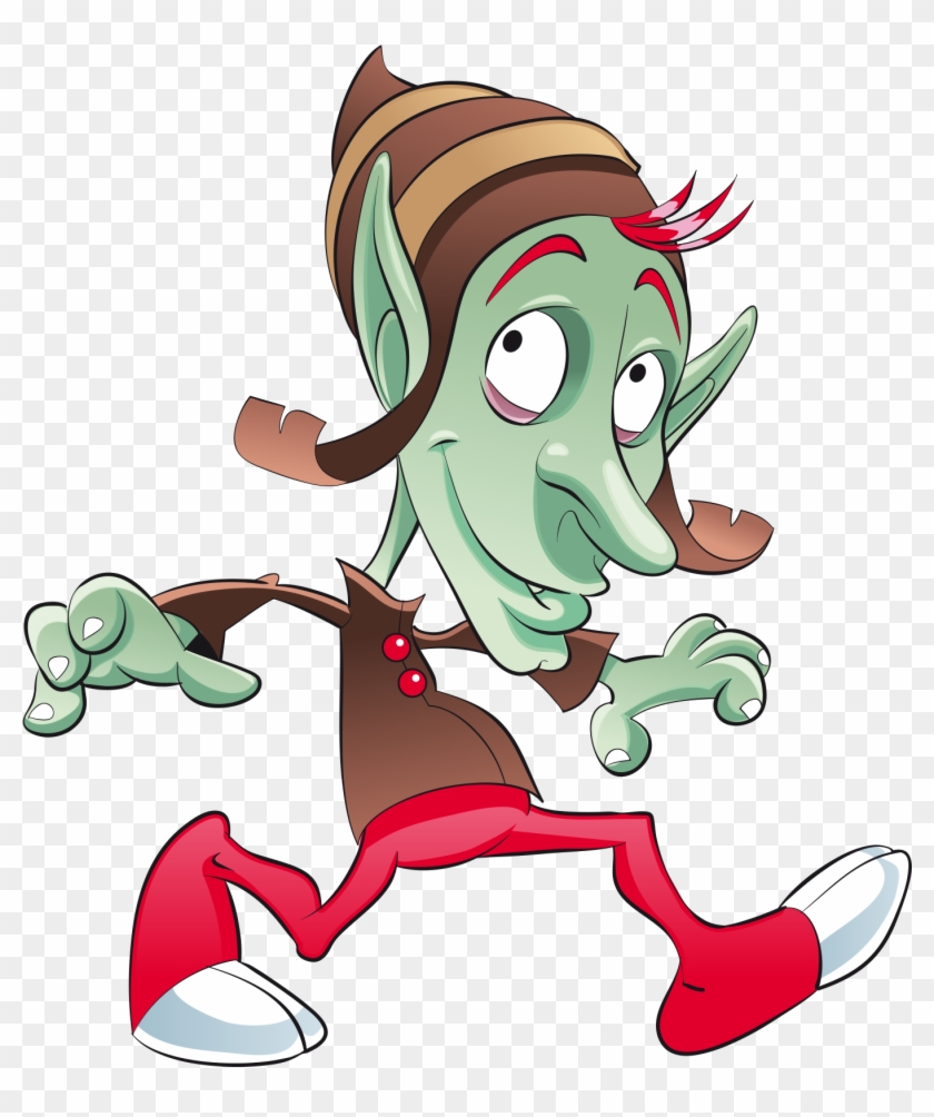 Cartoon Troll Monster Illustration - Cartoon Troll Monster Illustration #448410