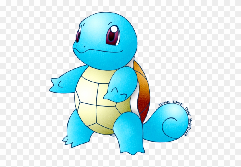 Squirtle Lineart Vector By Megabe820 - Squirtle Vector #448428