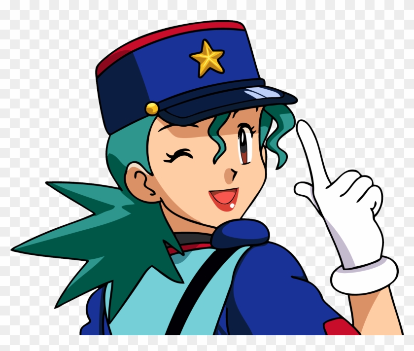 Oficial Jenny Pk 4 By Exsplo - Officer Jenny Pokemon Png #448601