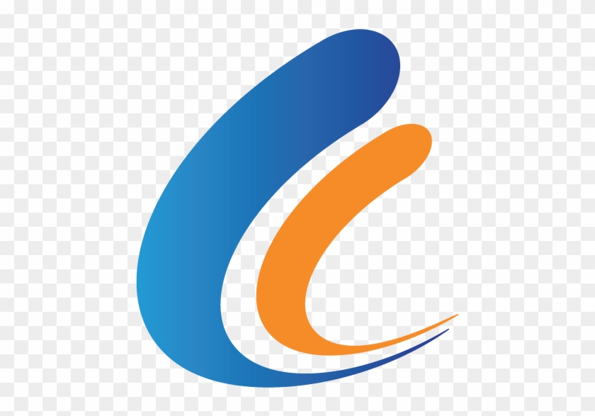 Divider-swoop - Blue And Orange Line Divider Png #449346