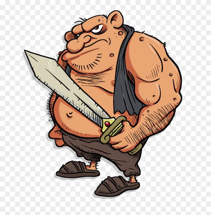 The Full Color Version Of The Ogre On A Dark Background - The Full Color Version Of The Ogre On A Dark Background #449471