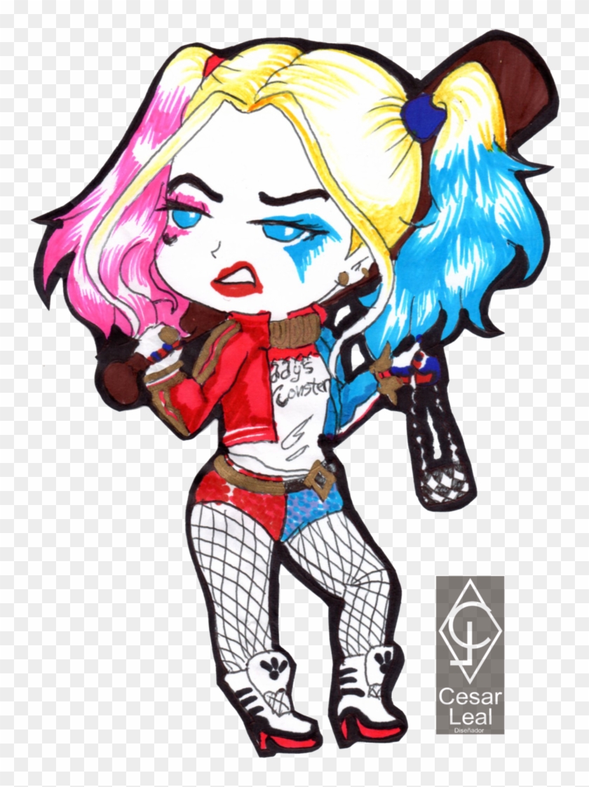 Harley Quinn Cartoon Cute #449620