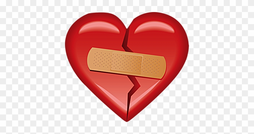 Fancy Clipart Bandaid Psd Detail Heart With Bandaid - Heart With Bandaid #449686