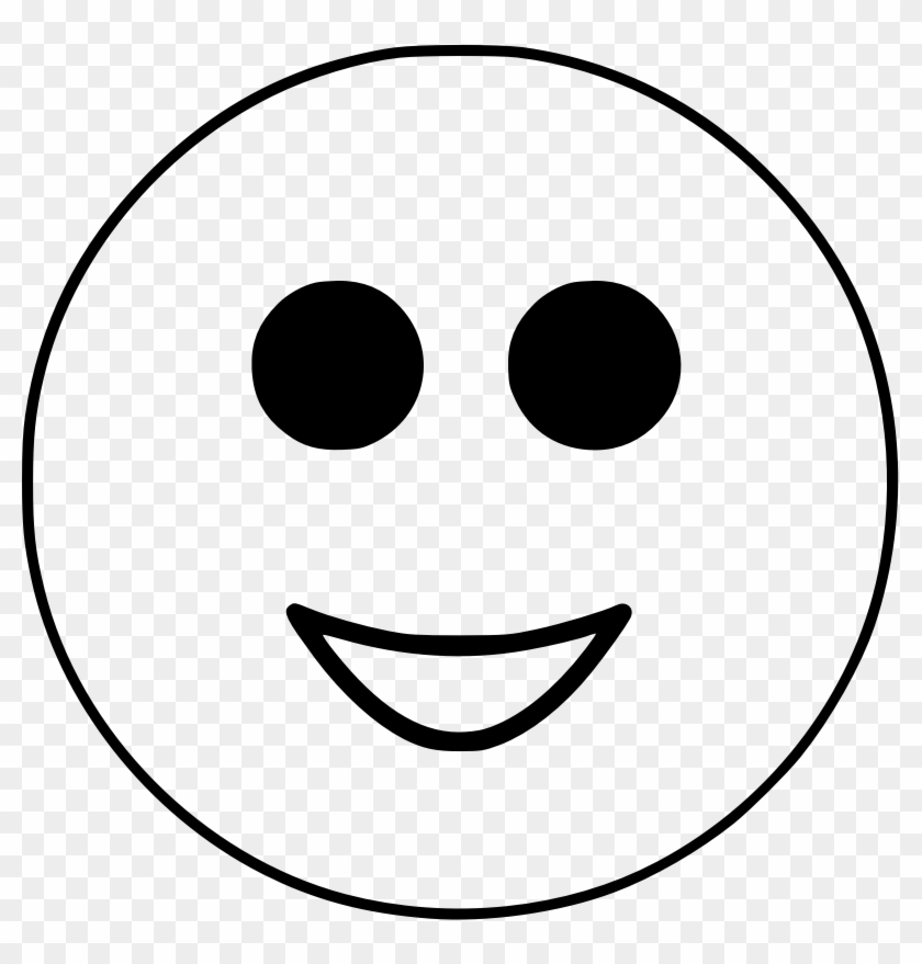 Medium Image - Emoji Black And White #450702