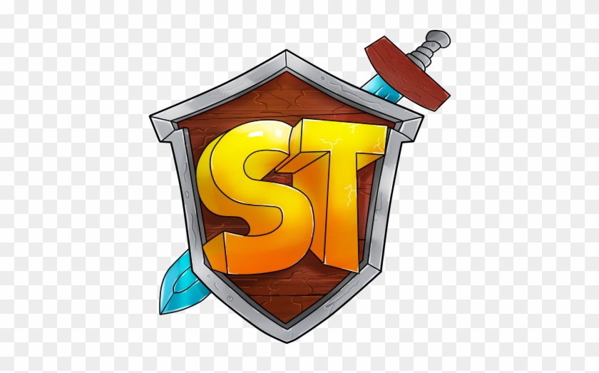 Drawn Shield Minecraft - Minecraft Server Logo Shield #451321
