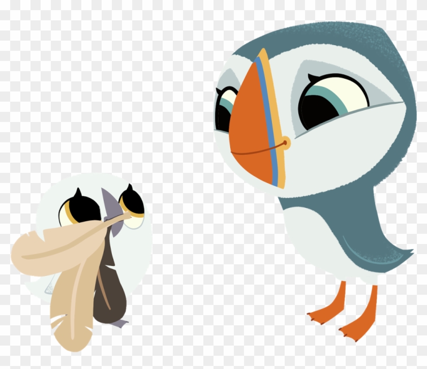 Puffin Clipart Animated - Oona Puffin Rock #451479