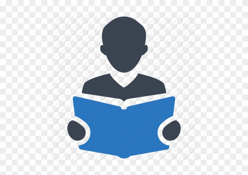 Library Clipart Student Learning - Reading Book Logo Png #451634