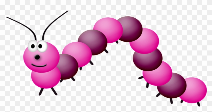 Caterpillar Png Clipart - Pink Caterpillar Clipart #452164