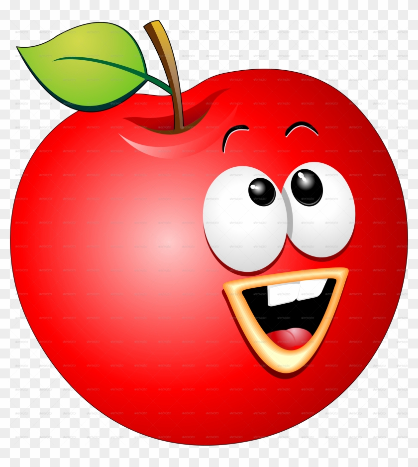D-apple Cartoon - D-apple Cartoon #452271