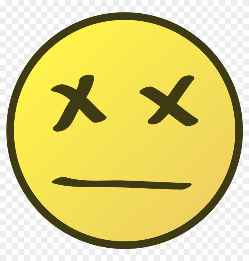 Dead Smile Clipart - Comment Smiley Face Icon #452650