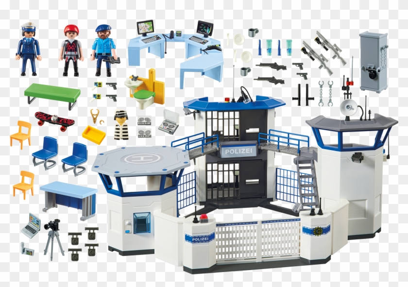 Http - //media - Playmobil - Com/i/playmobil/6872 Product - Playmobil 6872 Police Command Center With Prison #453452