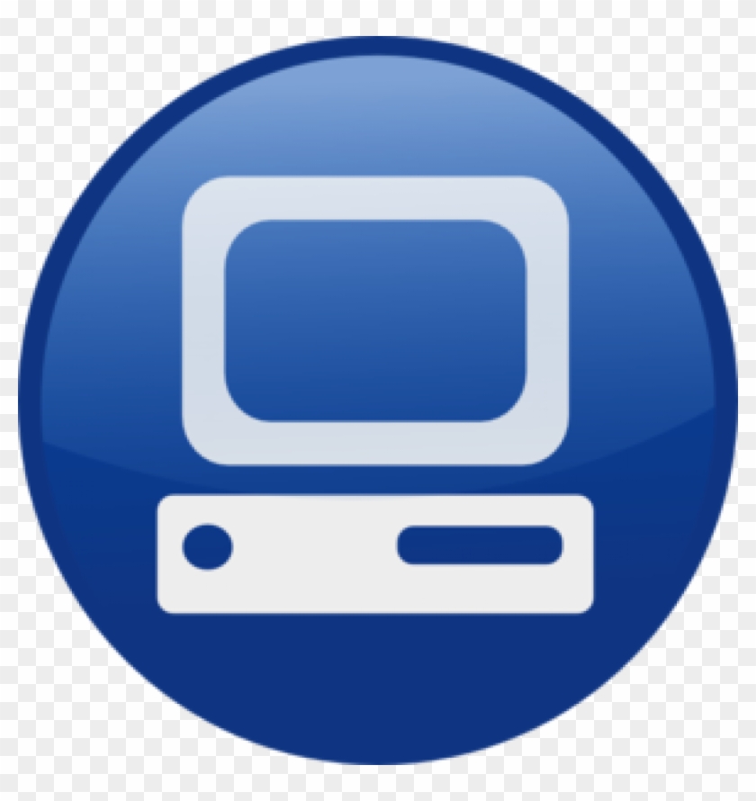 Cadd Mastre - Blue Computer Vector #453729