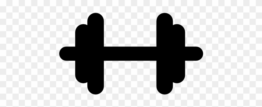 Bounce Back From Failure - Dumbbell Clipart Black And White #453949