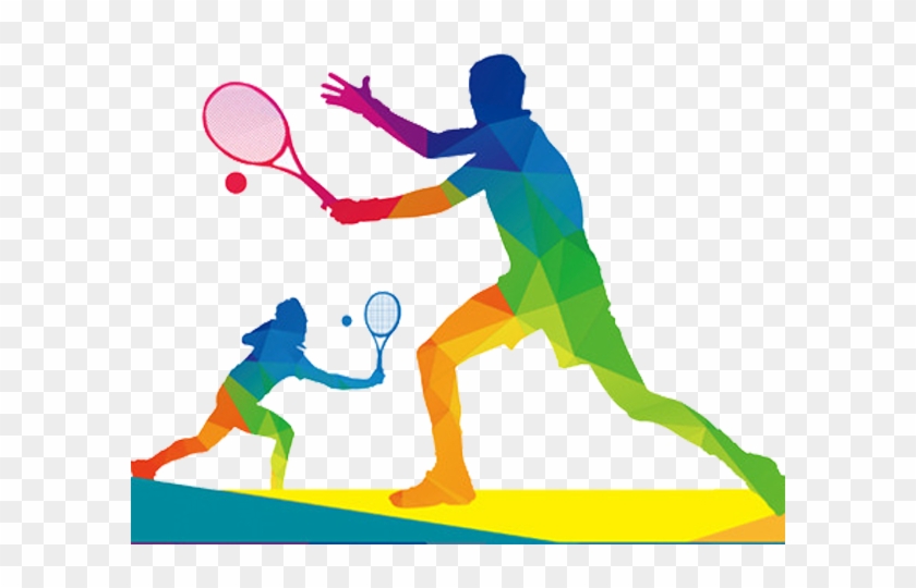 Tennis Silhouette Photography - Tenis Blanco Y Negro #454040