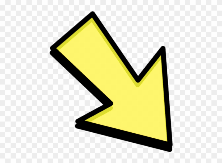 Fire/explosions Stock Transparent Background - Transparent Background Yellow Arrow #454060