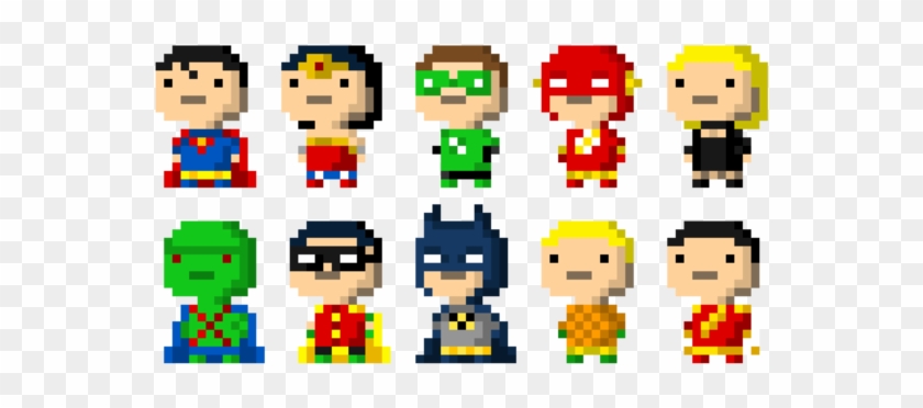Bitizens Of Justice By Mattmadeacomic - Tiny Tower Bitizens Marvel #454512