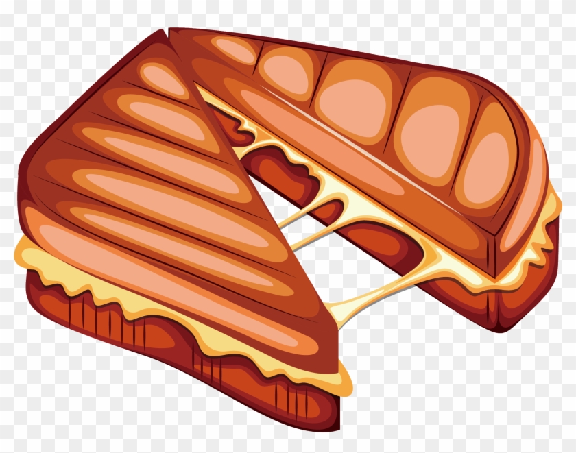 Hot Dog Pizza Cheese Sandwich - Finger Food #454600