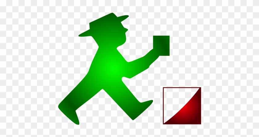 Ampelmännchen Macht Orientierungslauf Free Vector - Ampelmännchen Macht Orientierungslauf Free Vector #454726