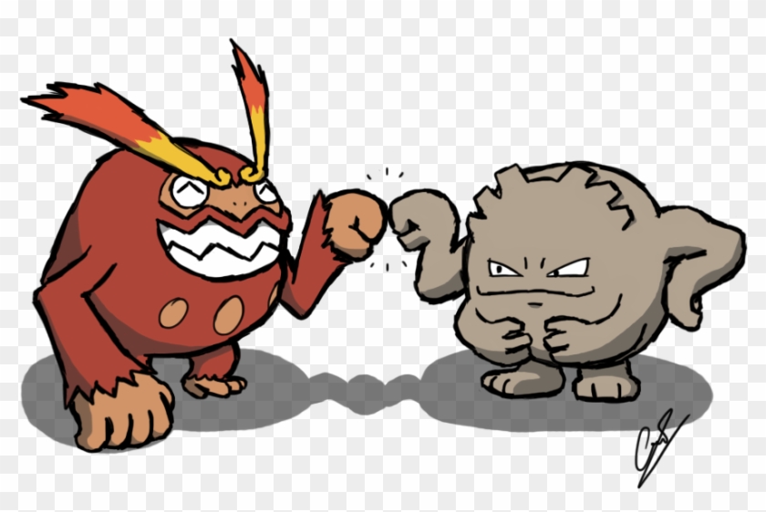 Pokemon Fist Bump By Chander-fox - Cartoon #455334