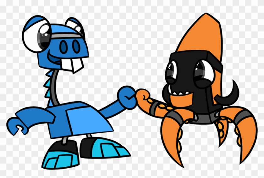 Art Trade - - - Fistbump By Frozen Star - - Cartoon #455348