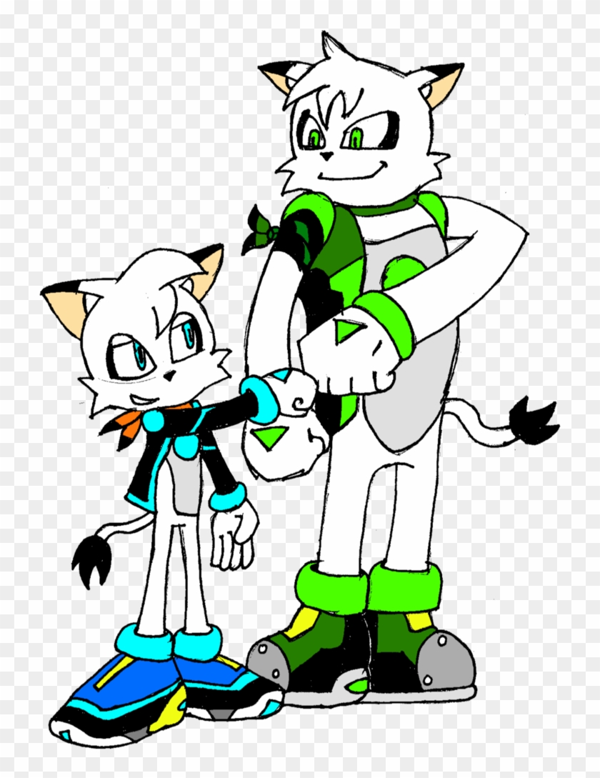 Eric And Jack Fist Bump By Frostthehobidon - Cartoon #455372