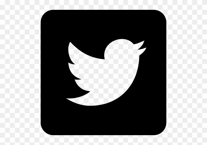 Follow Him On - Black Twitter Logo Transparent Background #455501