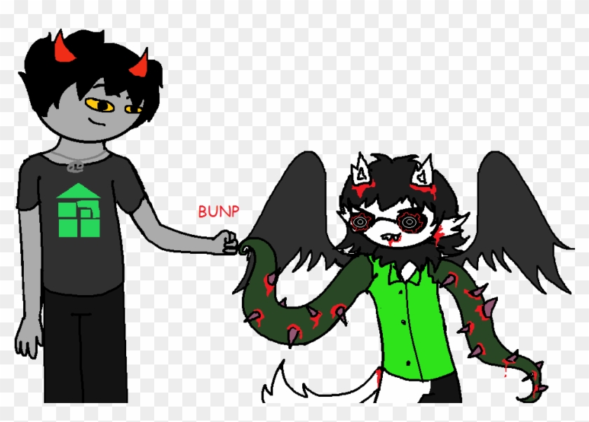Au Blood Dave Strider Fandom Fandomstuck Fistbump Heinoustuck - Cartoon #455519