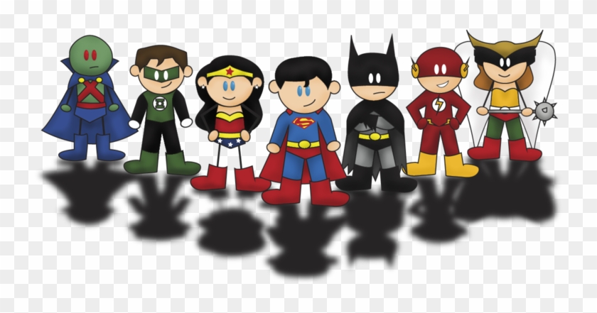 The Justice League By Ardnemla - Cartoon #455762