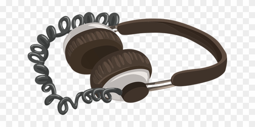 Headphones Headset Earphones Audio Sound T - Animasi Headset #456021