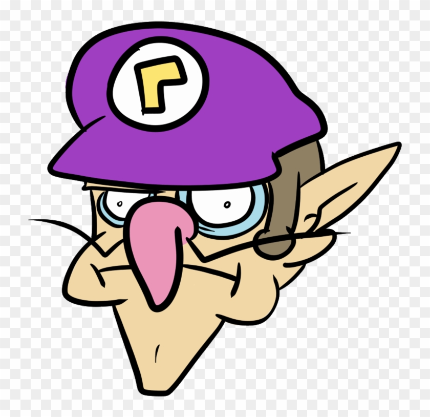Youtube Video Game - Waluigi Drawing #456199