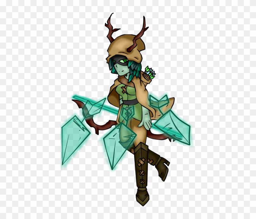 Huntress Wizard By Mechafox086 - Illustration #456443