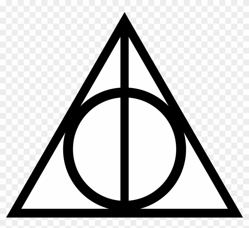 Magical Objects In Harry Potter - Deathly Hallows Symbol #457586