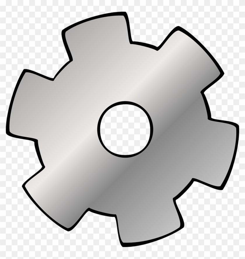 Cog Large 900pixel Clipart Cog Design Clipartsfree - Gear Clipart #458395