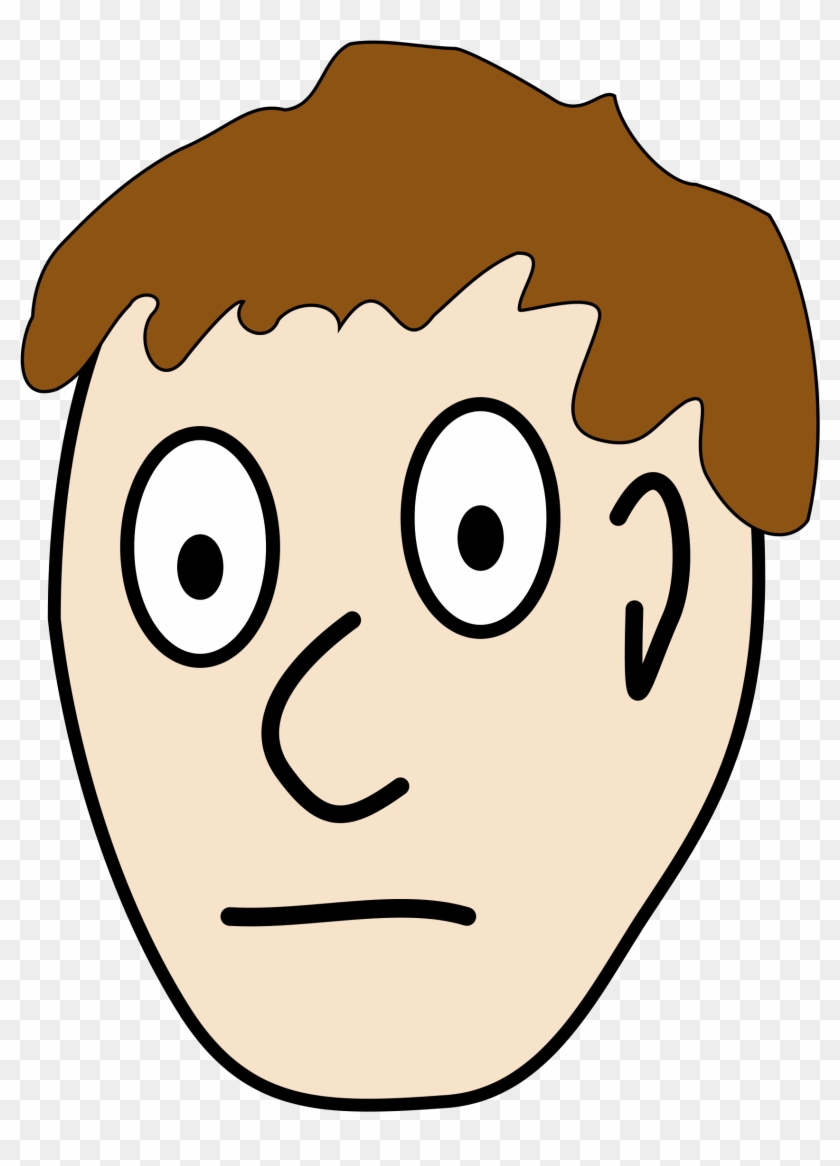 Cartoon Monkey Head 22, - Part Of The Body Head #458450