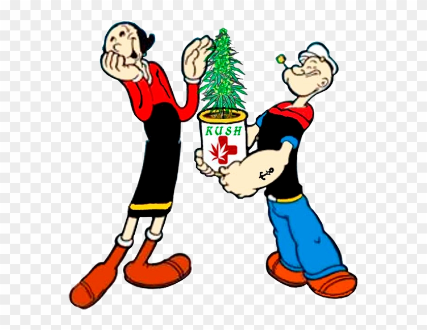 Olive N' Popey Weed - Popeye And Olive Oyl #458473