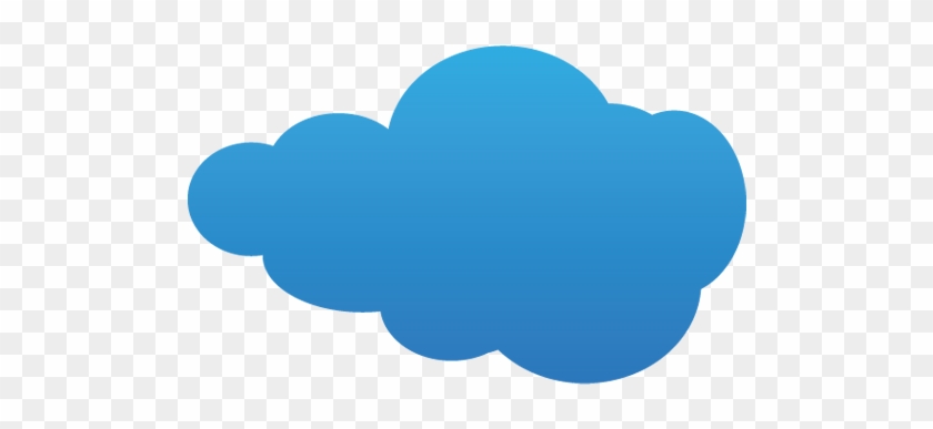 Blue Cloud Icon - Blue Cloud Icon #458483