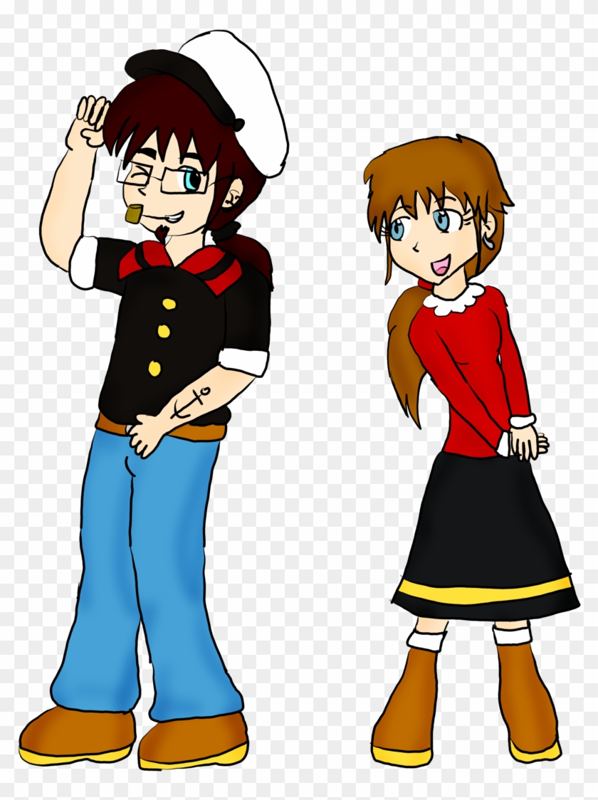 Popeye And Olive By Mari-rocks - Cartoon #458589