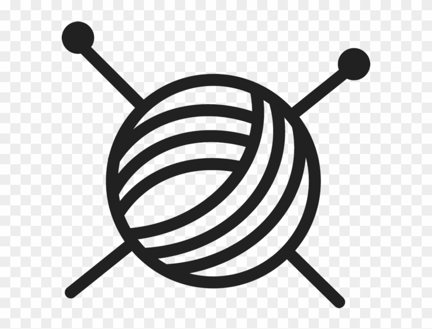 Yarn & Knitting Needles Rubber Stamp - Wheel From A Ship #458684