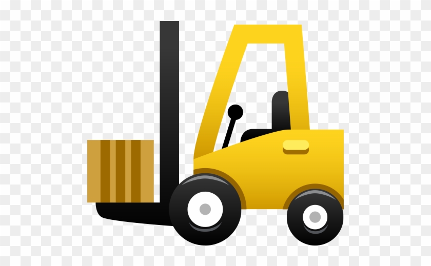 Forklift Heavy Equipment Logistics Machine Truck - Forklift Cartoon #458995