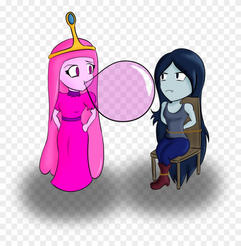 Bubblegum And Marceline By Scarlett-nova - Marceline The Vampire Queen #459036