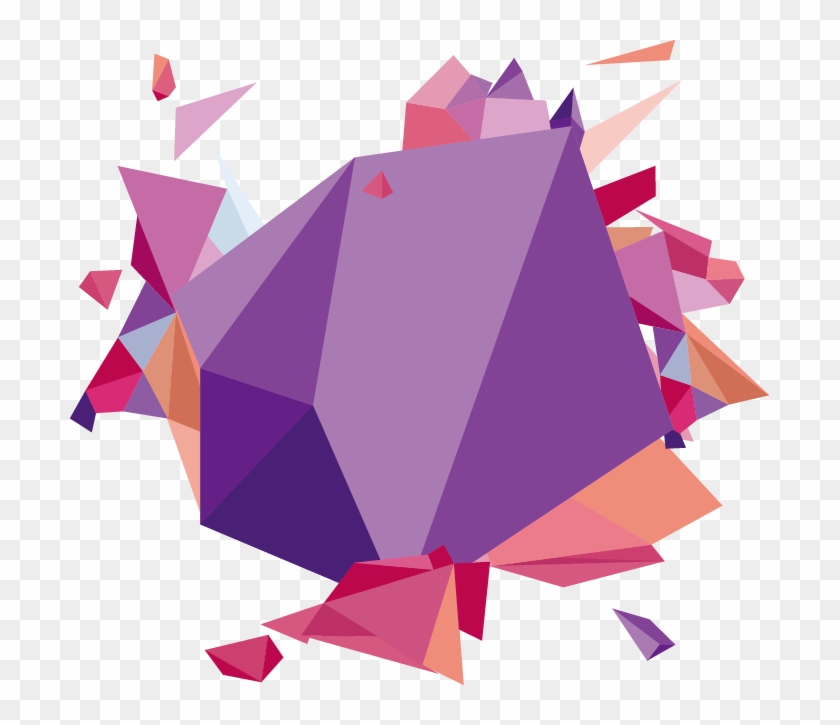 Triangle Abstract Art Geometric Abstraction - Geometric Banner Vector Png #459163