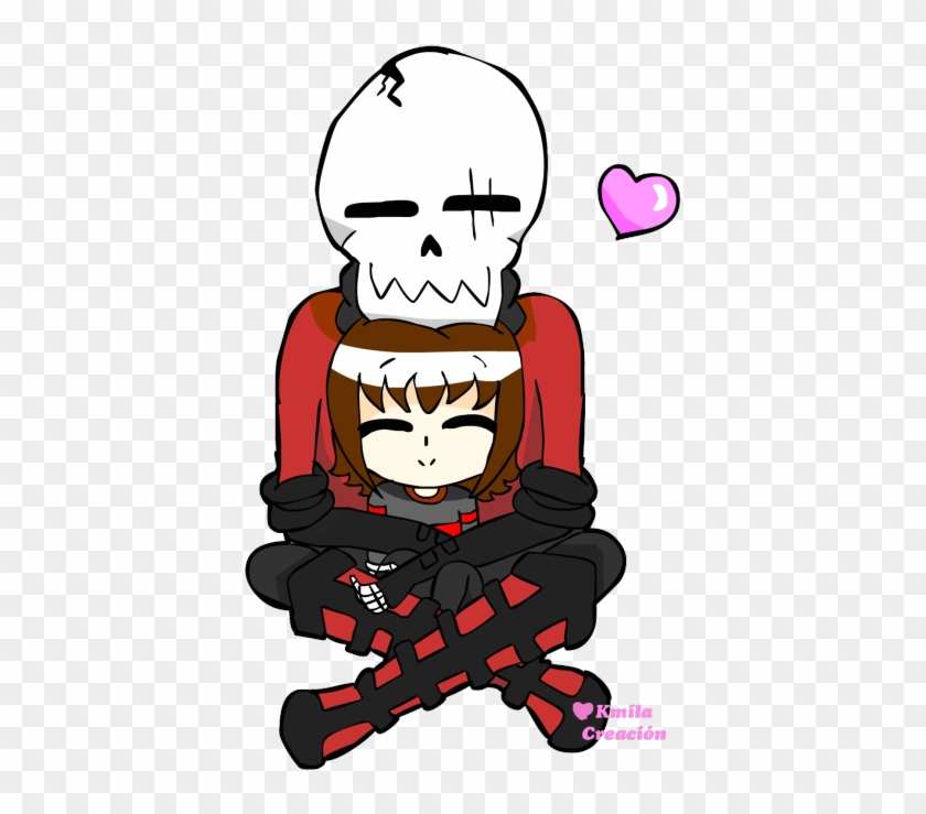 Turkey Hunter Clipart - Heavenfell Frisk X Papyrus #459581