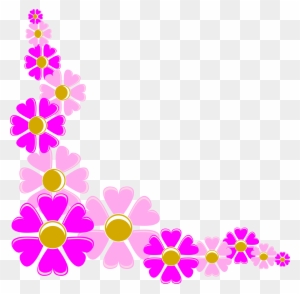 Flower Border Clip Art Free Download, Transparent PNG Clipart Images ...